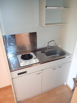 キッチン　１口ガスコンロ