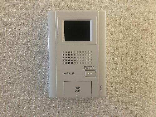 セキュリティ　モニター付きインターホン