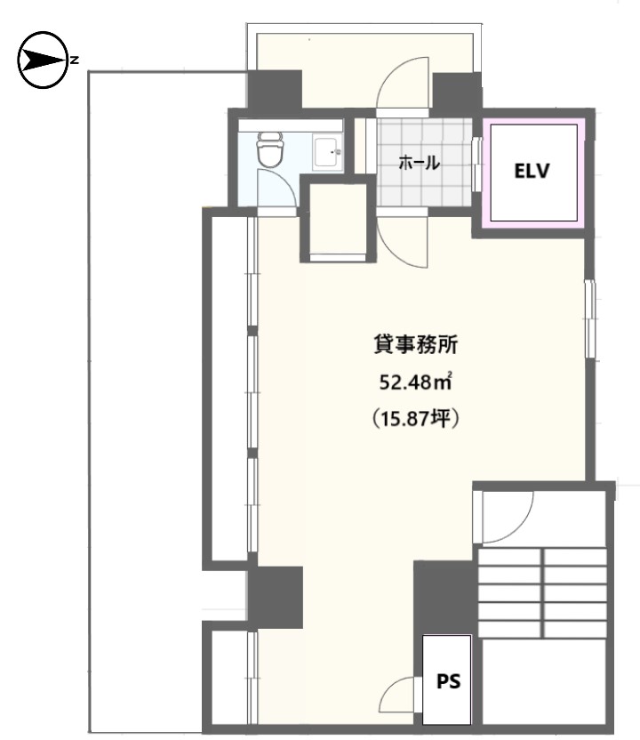 東京都新宿区新宿１（一戸建）の賃貸物件の間取り