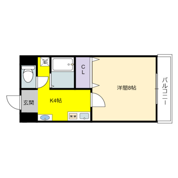 ブローニュ神山の間取り