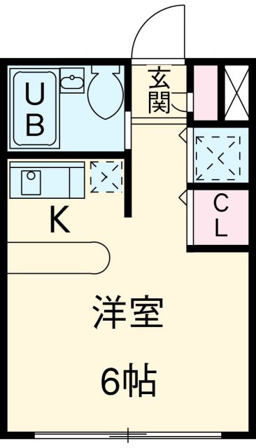 横浜市泉区岡津町のアパートの間取り