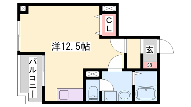 FELICE朝日町の間取り