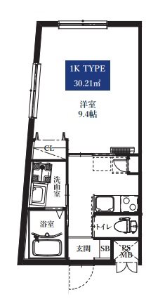 レーヴテラス上杉の間取り