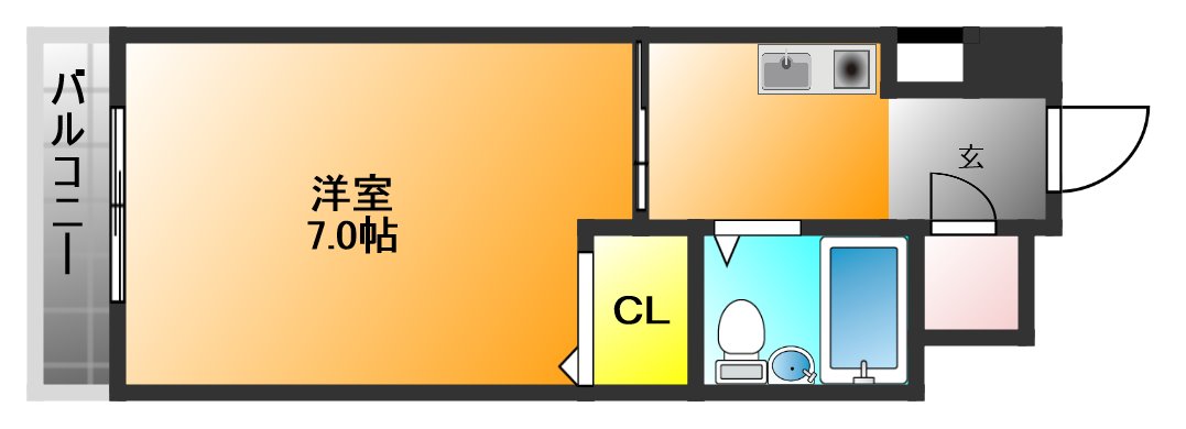 メゾンドプロスペールの間取り