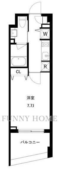 東京都世田谷区三宿２（マンション）の賃貸物件の間取り