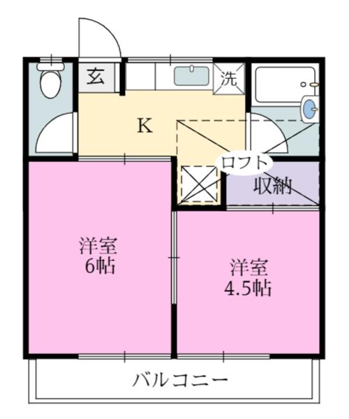 コスモパレス八千代_間取り_0