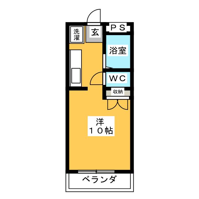 パルミラ　Ａの間取り