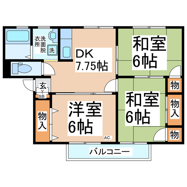 エミナースの間取り