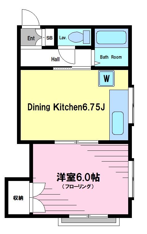 渋谷区大山町のマンションの間取り