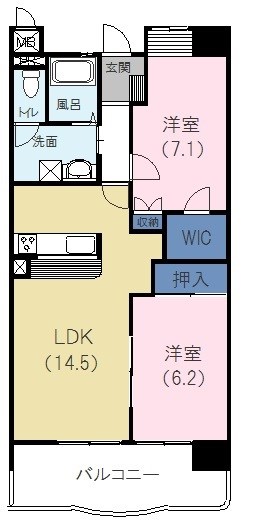 クオーリの間取り