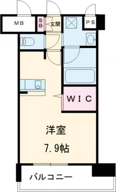 エンクレスト博多駅南ＳＴＲＥＥＴの間取り