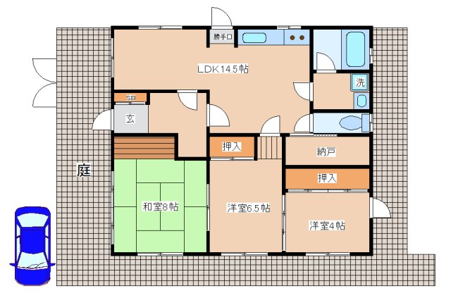 グリーンヒル清水ヶ丘の間取り