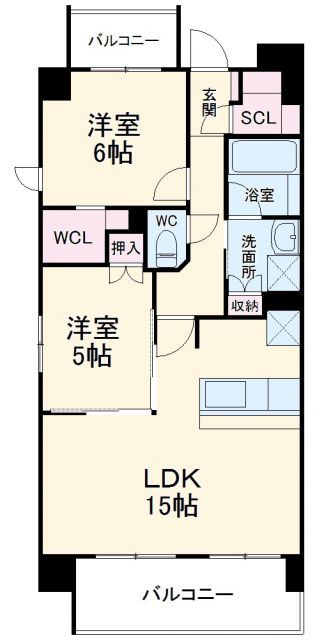 【エトワール社が丘の間取り】