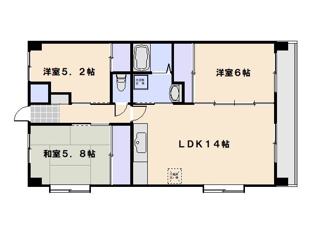 【フォレストY’sの間取り】