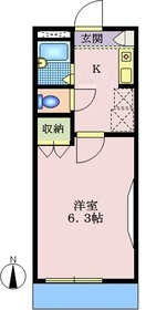 品川区小山のマンションの間取り