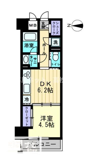 アルファレガロ中央町の間取り