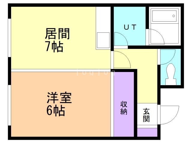 ノースランド発寒中央の間取り