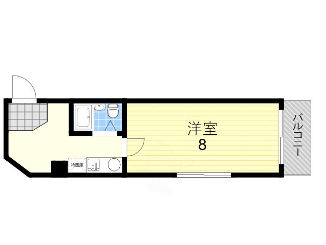 マンションポパイ2の間取り