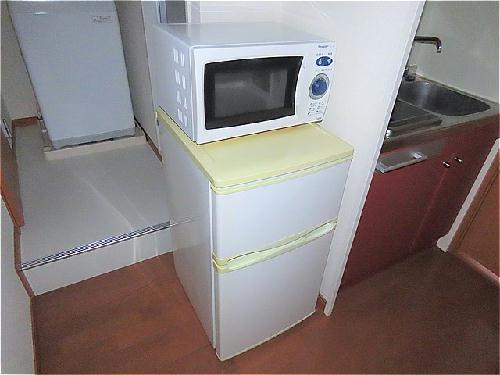 その他　電子レンジ、冷蔵庫完備