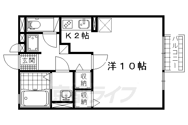 エスポワール青山の間取り