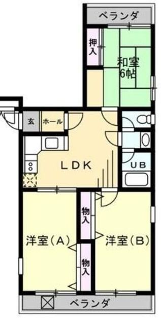 池上タウンヒルの間取り