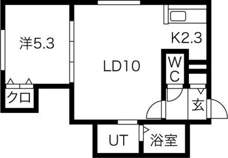 ノーマルヒル本町の間取り