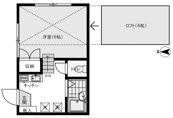 ハイツこうじの間取り