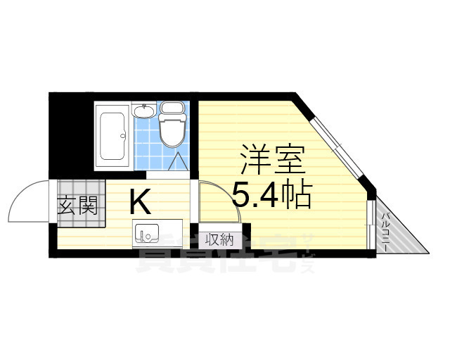 エスタイル天保山の間取り