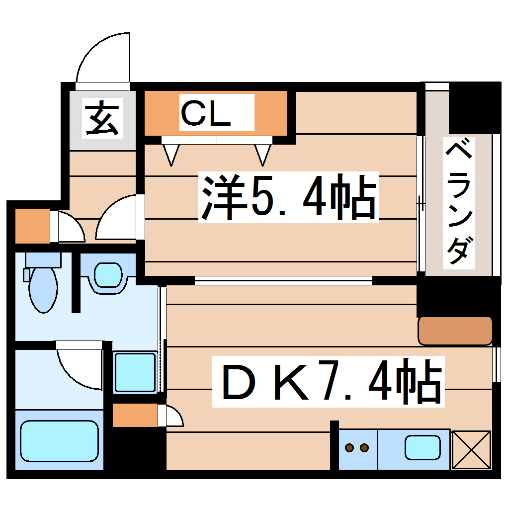 レムナント晩翠の間取り