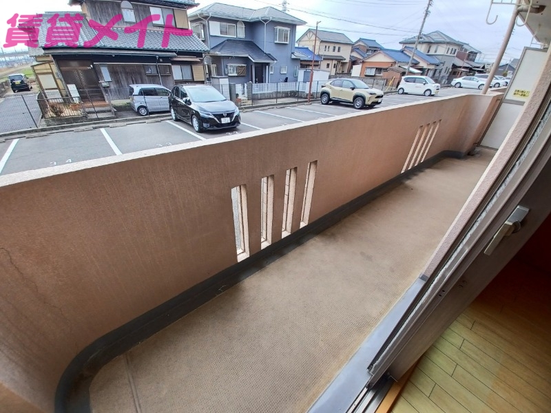 バルコニー　同物件別部屋参考写真です。