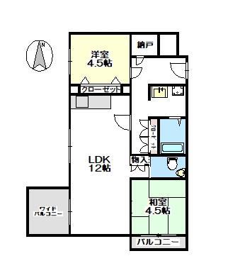 ステイツコア田町の間取り