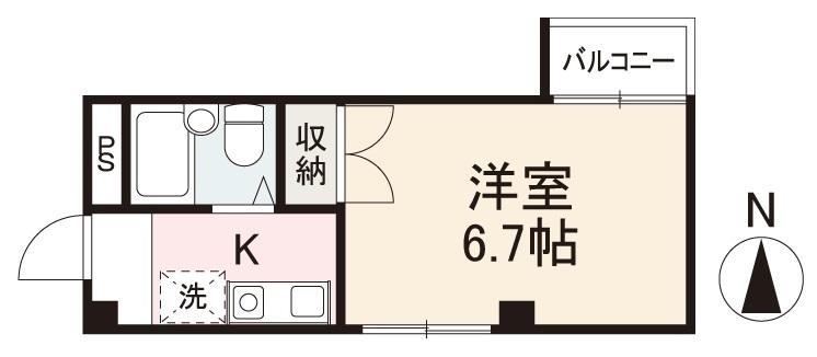 高松市太田上町のマンションの間取り