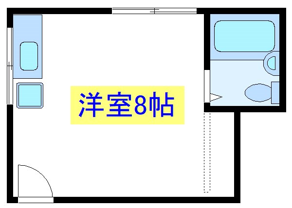 江戸川区平井のアパートの間取り