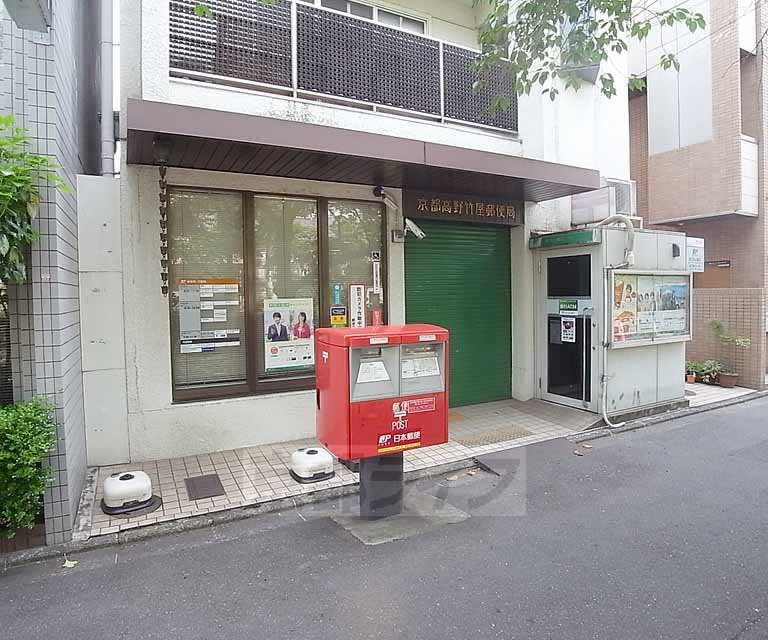 【京都市左京区一乗寺高槻町のアパートの郵便局】