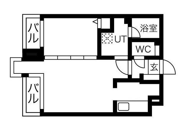 ドエル宮の沢の間取り