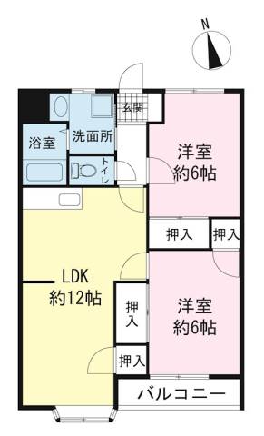 ピアブランシェ伏見の間取り