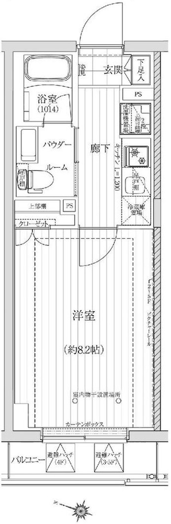 パティーナ北綾瀬の間取り