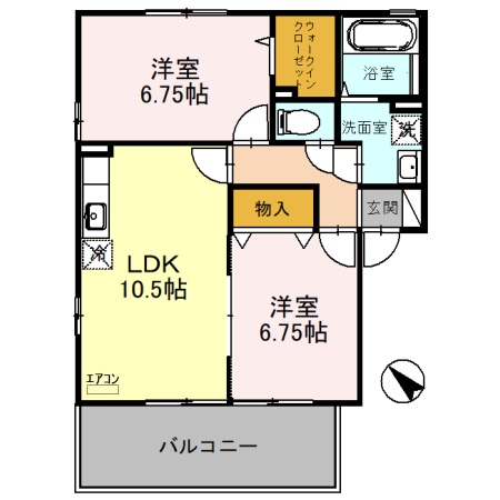 サンテラスの間取り