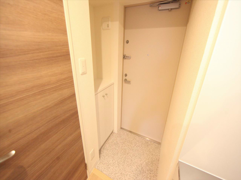 玄関　玄関　シューズボックス付