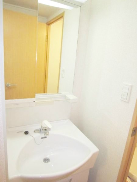 洗面設備　施工イメージです。