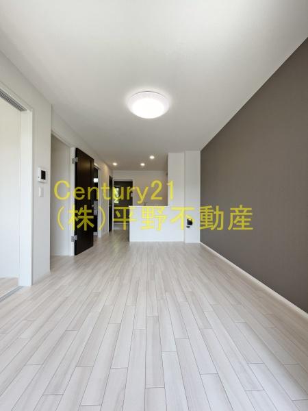 居室・リビング　同建設会社施工の別物件です。