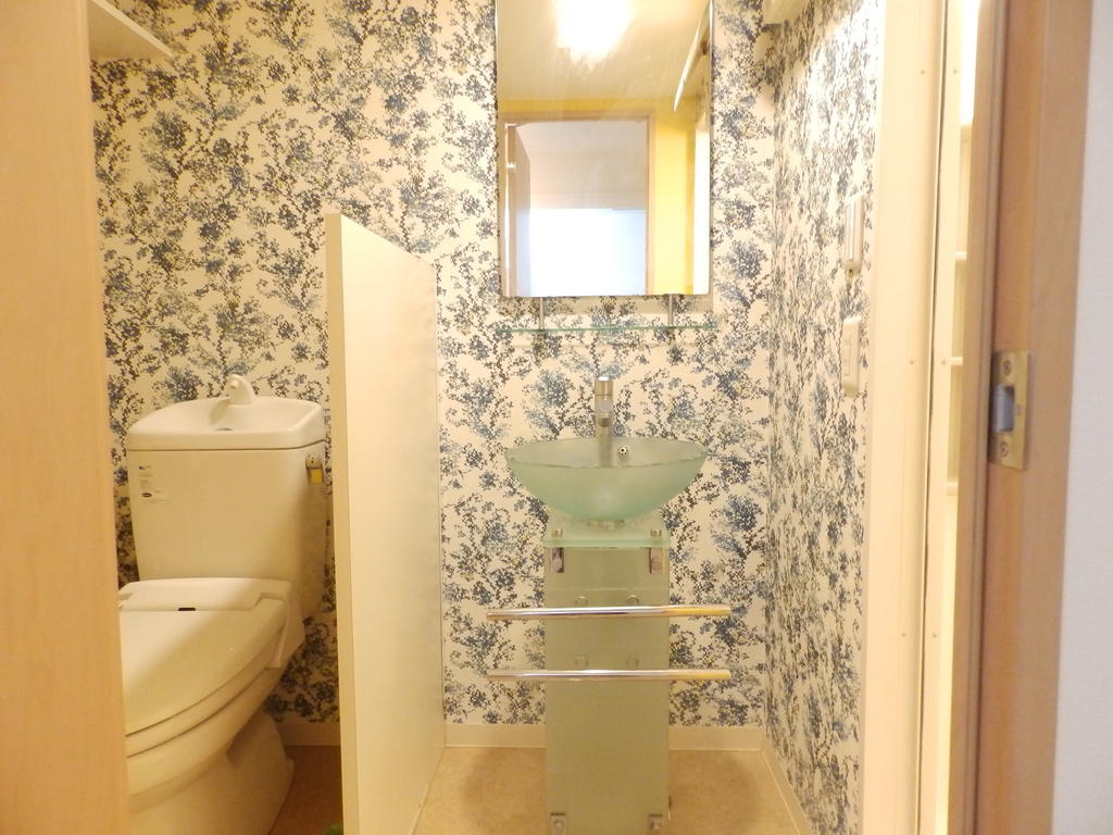 洗面設備　お洒落です