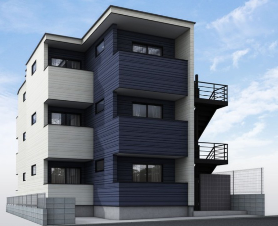 建物外観　外観パースです。