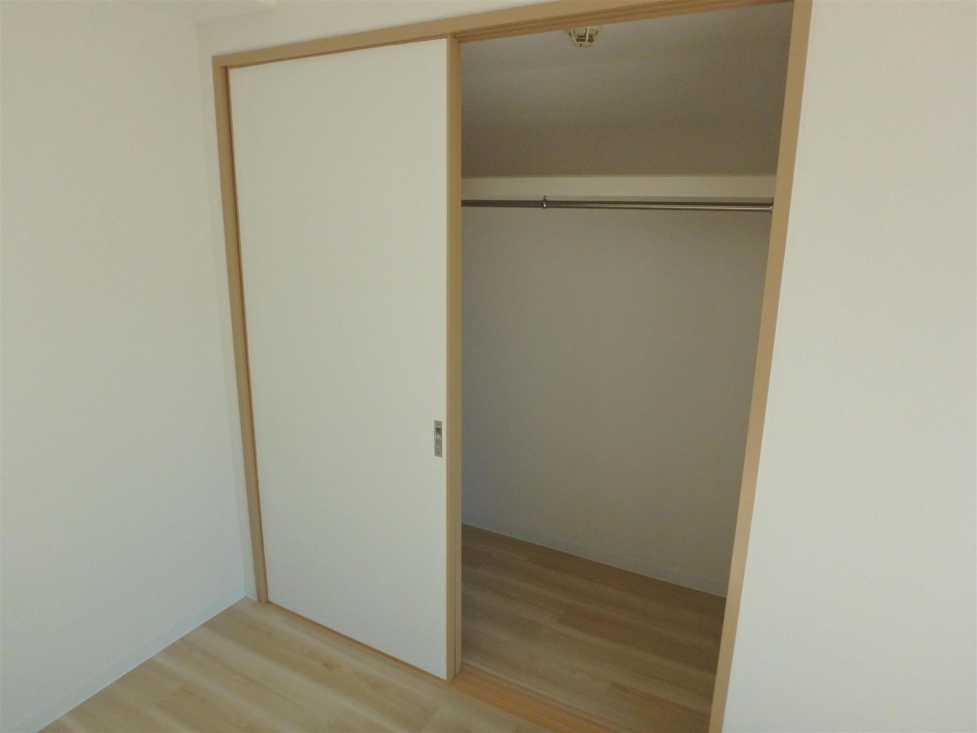 収納　クローゼットタイプの収納です