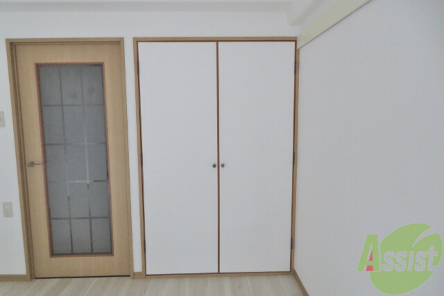 収納　お洋服やお荷物が多くても安心な収納です。