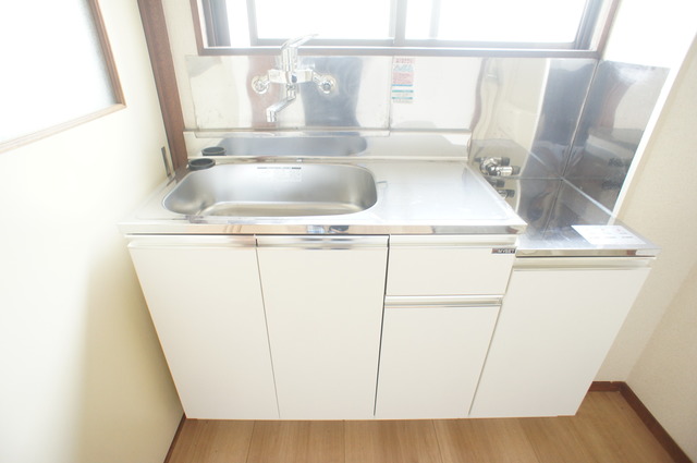 キッチン　自炊派におすすめ☆ガスコンロ設置可能キッチンです♪