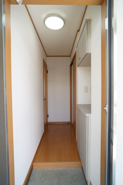 玄関　玄関から室内