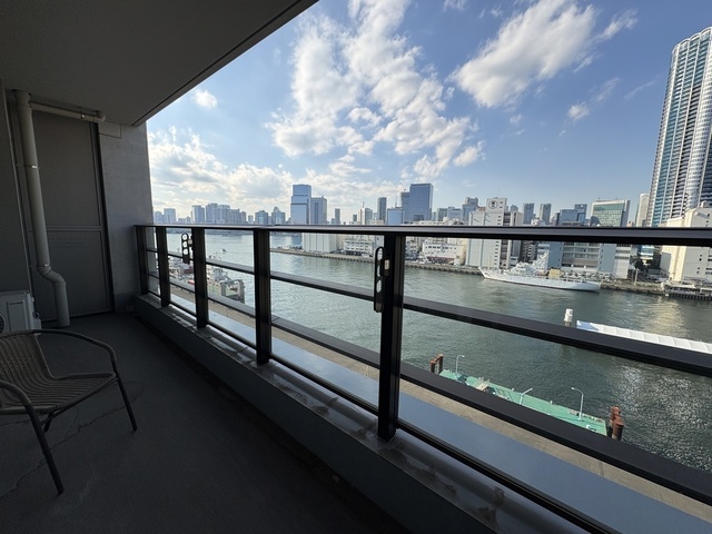 バルコニー　バルコニーからの眺め