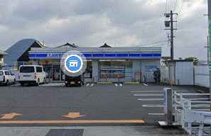 コンビニ　ローソン 丸亀郡家町店（コンビニ）まで556m