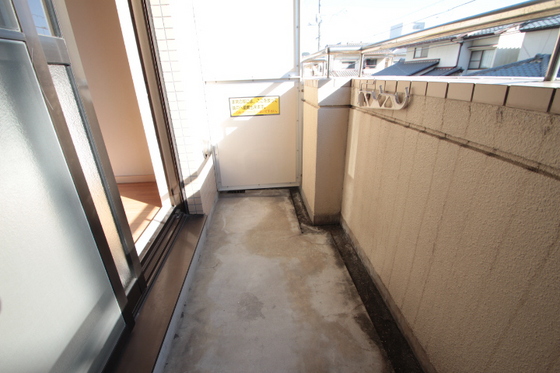 バルコニー　※別部屋の写真です